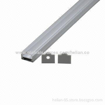 Best selling anodized aluminum profiles with clear lens, 60° light angle